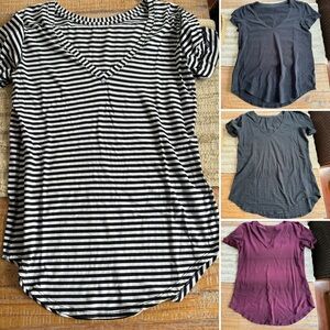 LULULEMON Lot of 7 Tops Tshirts Bras